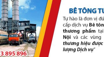 Bê tông tươi Hà Nội